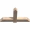 Ekena Millwork Eugene Smooth Timber Gable Bracket, Douglas Fir, 48"W x 26"H x 5 1/2"D x 5 1/2"F, 13/12 Pitch GBW048X26X0606EUG00SDF - alternate 2